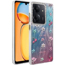 Ny Joy Redmi 13C Kılıf Blade Aynalı Desenli Kapak - Desen 4