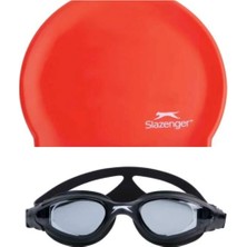 St. Morritz Junior Yüzücü Gözlüğü Aero GS16 Smoke Blackblack+Bone