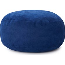 St. Morritz Lacivert Meditasyon Minderi 33 cm Çap