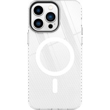 Ny Joy iPhone 13 Pro Kılıf Beta Magneticsafe Silikon - Şeffaf