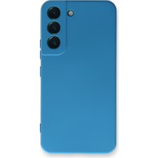 Ny Joy Galaxy S23 Plus Kılıf Nano Içi Kadife Silikon - Mavi