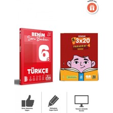 Bigelio Yayıncılık Benim Hocam 2027 6. Sınıf Türkçe Soru Bankası Ve 3x20 Paragraf De