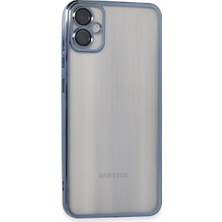 Ny Joy Galaxy A05 Kılıf Razer Lensli Silikon - Lacivert