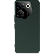 Ny Joy Camon 20 Pro 5g Kılıf First Silikon - Koyu Yeşil