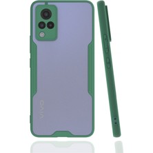Ny Joy V21 Kılıf Platin Silikon - Yeşil