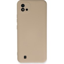 Ny Joy Realme C11 2021 Kılıf Nano Içi Kadife Silikon - Pudra