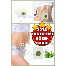 Dihamer 30 Adet Göbek Bandı Yağ Eritme Bölgesel Incelme Bandı Göbek Bel Bandı