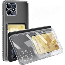 Ny Joy Realme Note 50 4g Kılıf Kart Şeffaf Silikon - Şeffaf