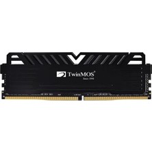 Twinmos 8 GB Ddr4 3200MHZ TMD48GB3200D16BKX7P Tornadox7 Pro CL16 Soğutuculu Pc Ram Bellek