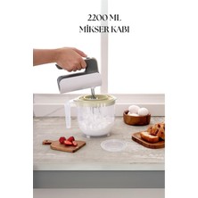 Ny Joy 2200 ml Mikser Kabı Beyaz & Ölçü Kabı & Saklama KABI-DNY0024