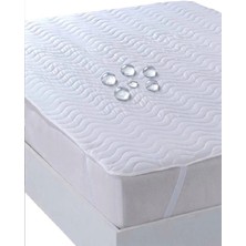 Altın Karma Kapitoneli Sıvı Geçirmez 70X140 cm Bebe Köşe Lastikli Yatak Koruyucu Alez