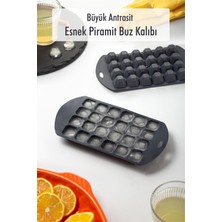 Ny Joy Büyük Antrasit Piramit Buz Kalıbı (13*24*2 Cm)