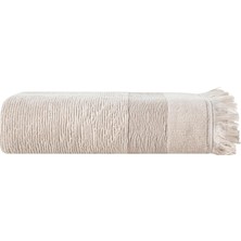 Mudo Home Borla Bej Banyo Havlu 90X150