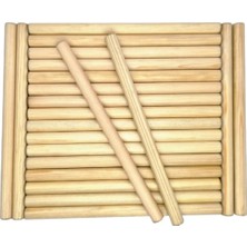 St. Morritz Ahşap Ritim Çubuğu 20 Çift 25 cm (40 Adet)