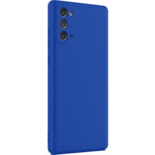 Ny Joy Galaxy Note 20 Kılıf First Silikon - Mavi