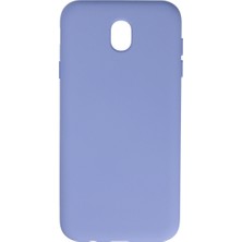 Ny Joy Galaxy J7 Pro / J730 Kılıf Nano Içi Kadife Silikon - Lila