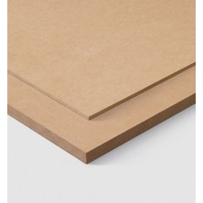 St. Morritz 20X40 cm (Kalınlık 15 Mm) (2 Adet) Ham Mdf Plaka Panel Tabaka