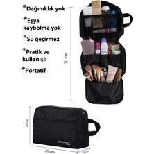 St. Morritz Katlanabilen Sıvı Geçirmez Makyaj Çantası