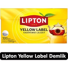 Lipton Yellow Label Demlik Poşet Çay 100 Adet 1 Paket