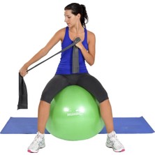 St. Morritz Mvs Pilates & Yoga Egzersiz Bandı , Theraband Siyah Renk(En Güçlü) 1 mt