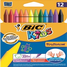 Kitabevimden Bic Pastel Boya Plastidecor Karton Kutu 12 Li 920299