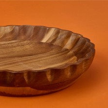 St. Morritz Akasya Kase - Kahverengi - 20 cm