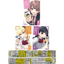 Artemis Yayınları Lütfen Beni Yalnız Bırak 1-2-3. Ciltler Manga Seti (Manga Ayracı ve Özel Cetvel Hediyeli)