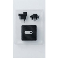 Mucize Silvercrest Entegre 5200 Mah Powerbank'li USB Seyahat Şarj Cihazı - Değiştirilebilir Ab, Uk ve Us Fiş Başlıklı