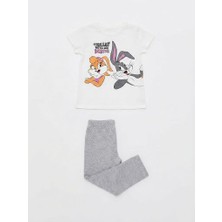 Neat Kids Kız Çocuk Bugs Bunny Kısa Kollu Pantolonlu Alt Üst Takım