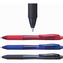 Pentel Energel 1.0 mm Basmalı Jel Kalem Kırmızı / BL110B