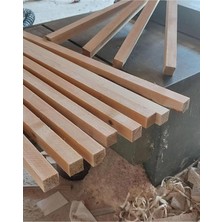 St. Morritz 4cm x 4cm x 100CM Çam Ağacı Çıtası, Ahşap Çubuk, Çok Amaçlı Çıta