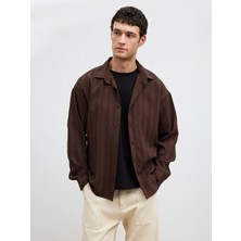 Lc Waikiki Yeni Sezon Regular Fit Çizgili Erkek Gömlek