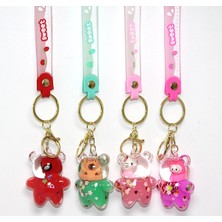 The Gencoo Sulu Silikon Anahtarlık Spiderman, Labubu,kapibara, Hello Kitty ALK5283