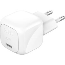 Belkin Belkın WCA008 Şarj Cihazı Usb-C 30W Pd & Pps Teknolojili - Beyaz 745883891009