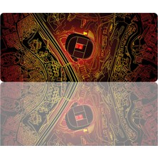 BLS 70X30 cm Büyük Boy Oyuncu Gaming Mouse Pad Kaymaz Kauçuk Taban Fare Altlığı Mousepad
