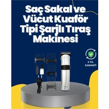 St. Morritz 5 Farklı Kesim Tarağıyla Gelen Çok Amaçlı Tıraş Cihazı