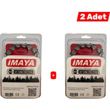 İmaya 2'li Eko Paket|köşeli Kesik Zincir 27.5 Diş - 91 Ayak