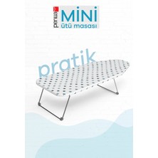 St. Morritz Mini Ütü Masası Pratik Ergonomik 30X74 cm Kompakt Tasarım