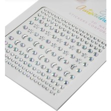 St. Morritz Vücut ve Yüz Taşı Stickers Tırnak Makyaj Taşı Yapışkan Festival Taşı Kristal Yüz Taşı