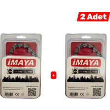 İmaya 2'li Eko Paket|köşeli Kesik Zincir 22.5 Diş - 91 Ayak