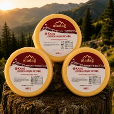 Aladağ aladag Kars Göbek Kaşar 3 Adet ( Adet 1 Kg)