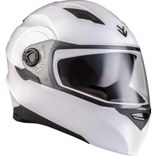Armor Af-77 Full Face Parlak Beyaz