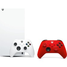 Microsoft Xbox Series x Dijital + 2.kol 9. Nesil Xbox Wireless Controller Kırmızı ( Ithalatçı Garantili)