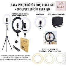 St. Morritz Gala Ring Light Çantalı Selfie Video Işığı