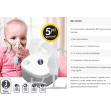 St. Morritz BR-CN195 Kompresörlü Nebulizatör
