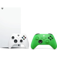 Microsoft Xbox Series x Dijital + 2.kol 9. Nesil Xbox Wireless Controller Yeşil ( Ithalatçı Garantili)