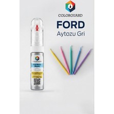 COLORGUARD Ford Aytozu Gri Rötuş Boyası ve 5'li Rötuş Çubuğu Hassas Uygulama Seti