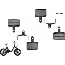 Koçak Motor Rks Rs1 Pro x Elektirikli Bisiklet Fren Balatası Ön Arka Takım