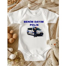 Lupi Benim Dayım Polis Yazılı Bebek Zıbın