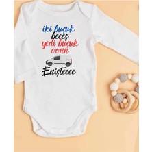 Lupi Enişte Yazılı Bebek Zıbın Yüzde Yüz Pamuk 112